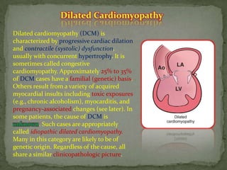 Cardiomyopathy | PPTX