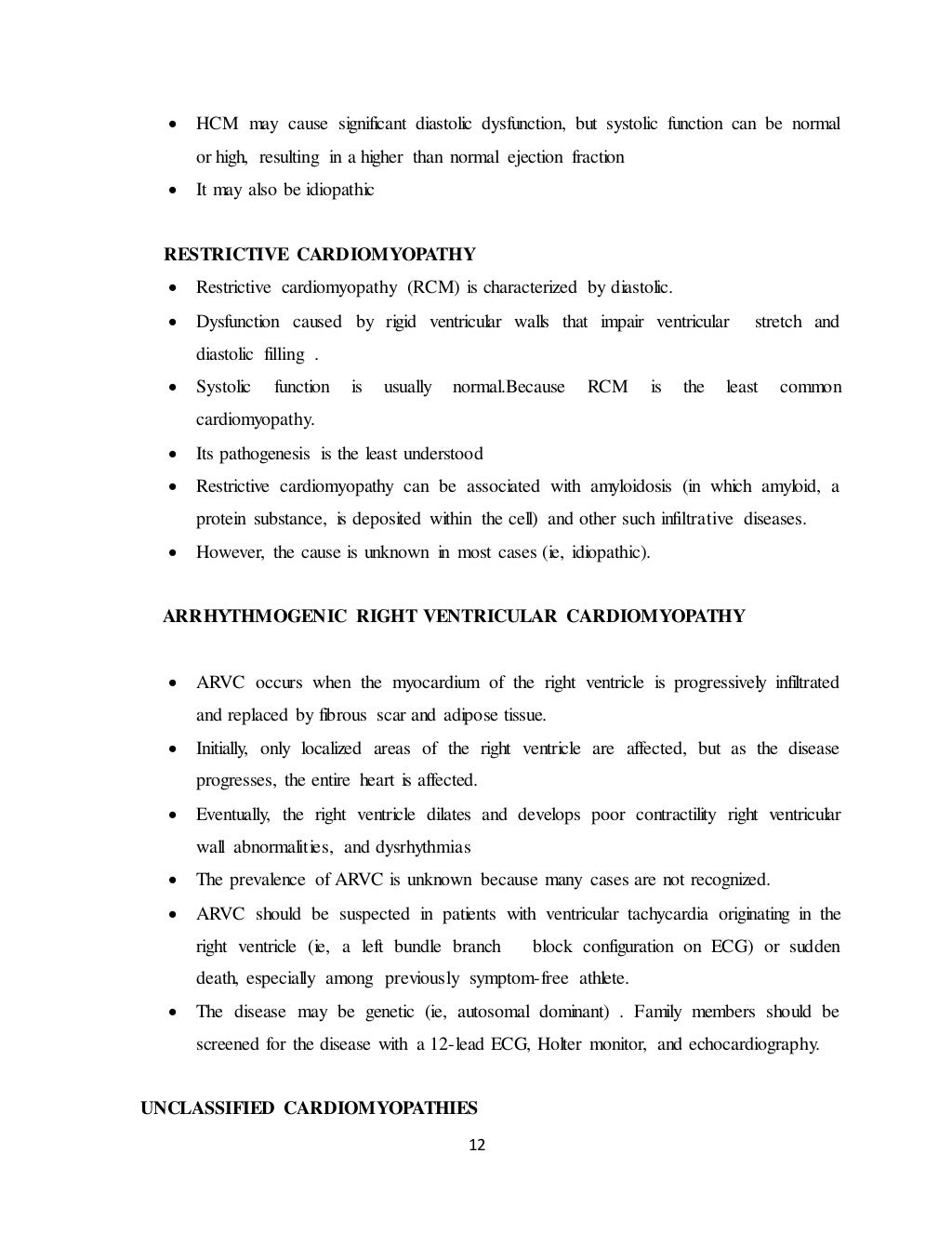 Cardiomyopathy case study nursing image