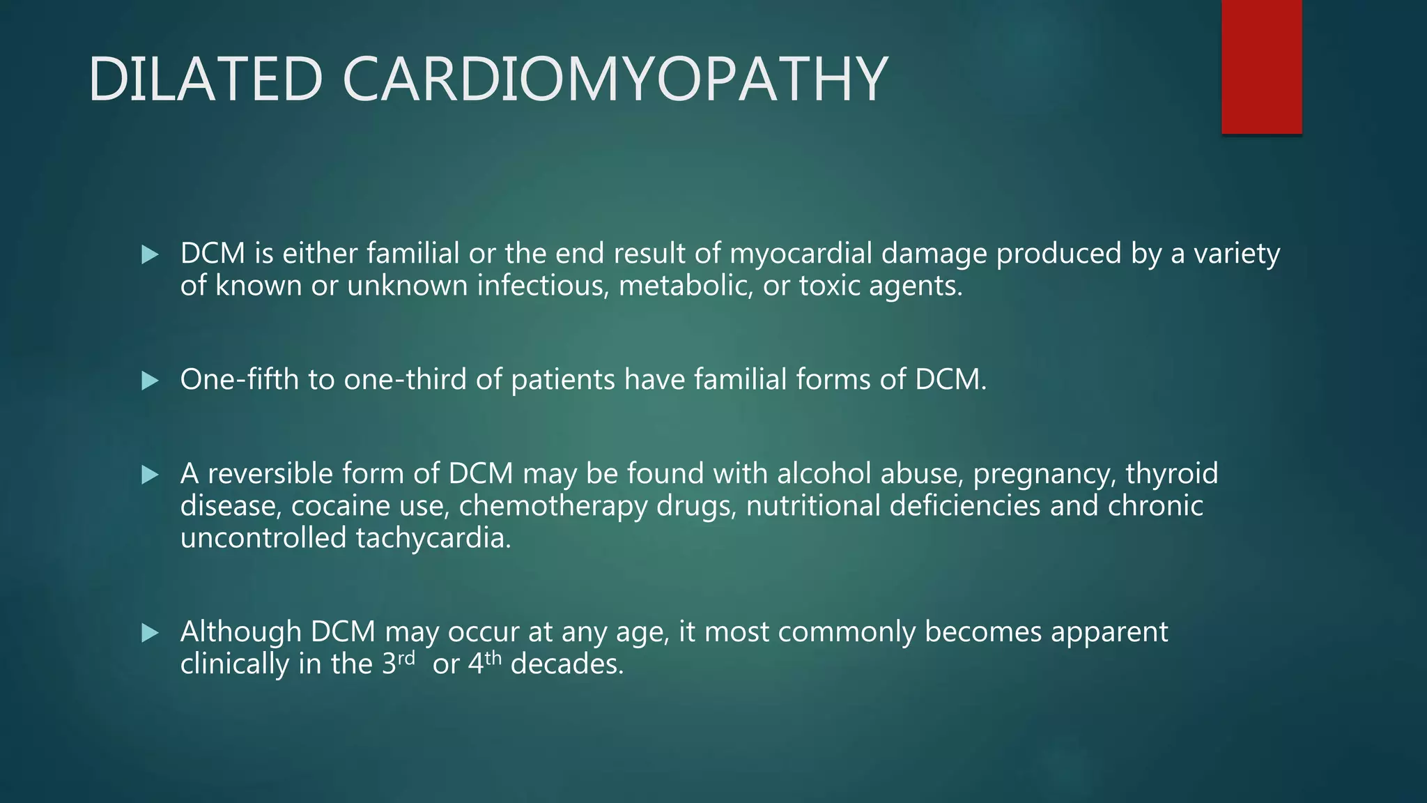 Cardiomyopathy | PPTX