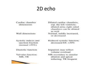 2D echo
 