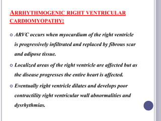 Cardiomyopathy ppt | PPTX