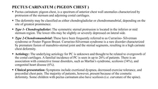 CHEST WALL DEFORMITY