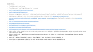 CHEST WALL DEFORMITY