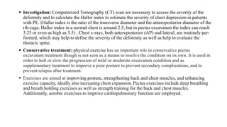 CHEST WALL DEFORMITY