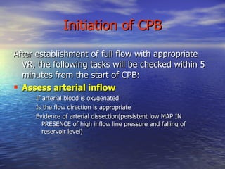 Cardiopulmonary bypass | PPT