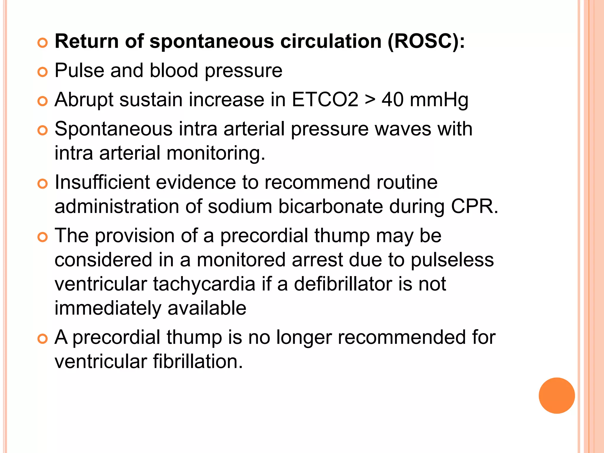 Cardiopulmonary resuscitation | PPTX