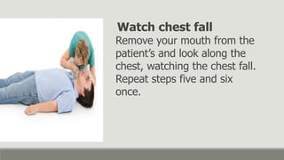 Cardiopulmonary resuscitation | PPTX