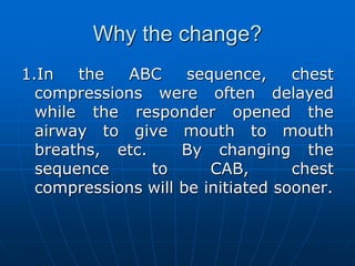 Cardiopulmonary Resuscitation Ahmed .ppt