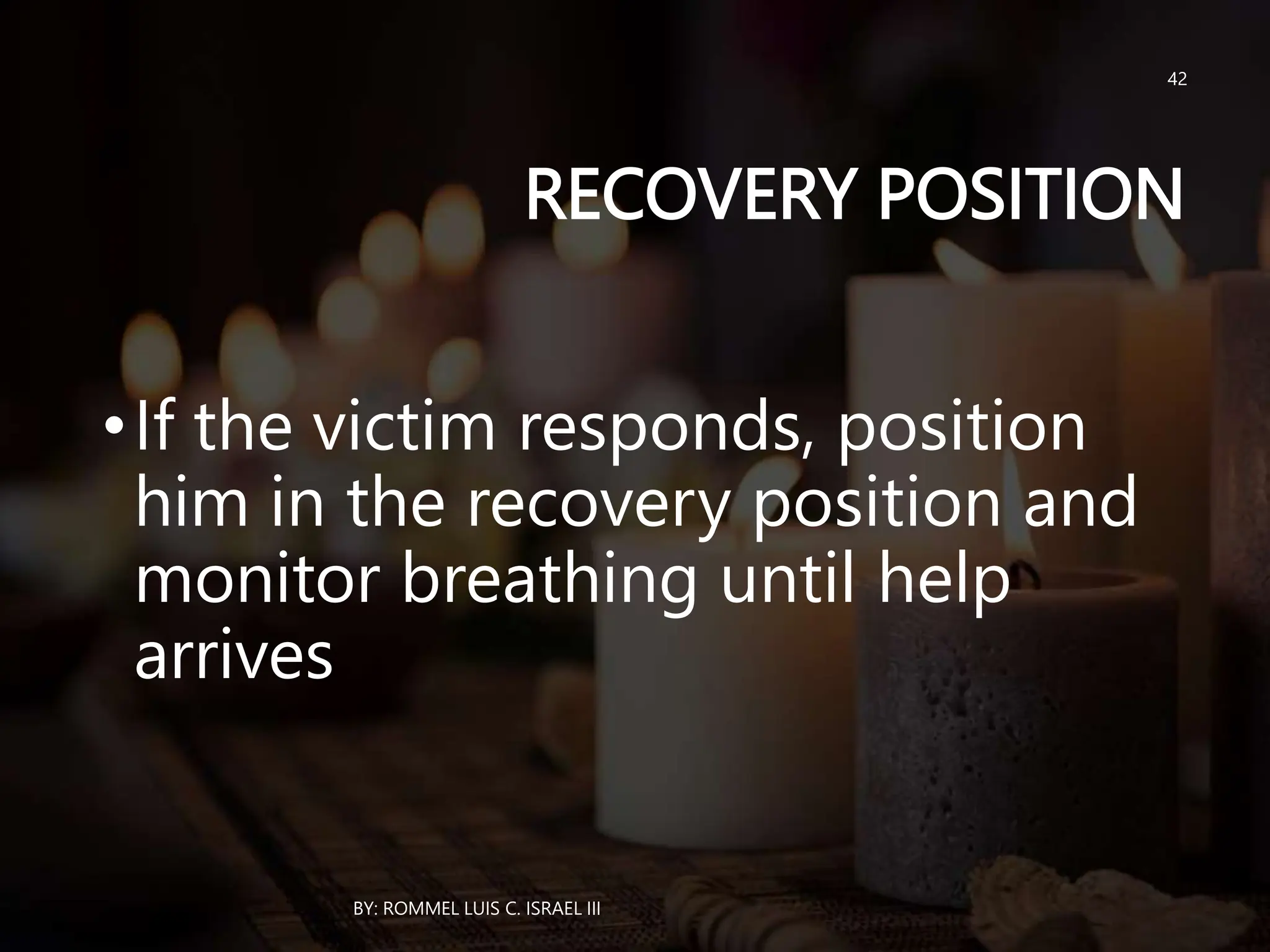 CARDIOPULMONARY RESUSCITATION - BLS & ALS TECHNIQUES | PPT