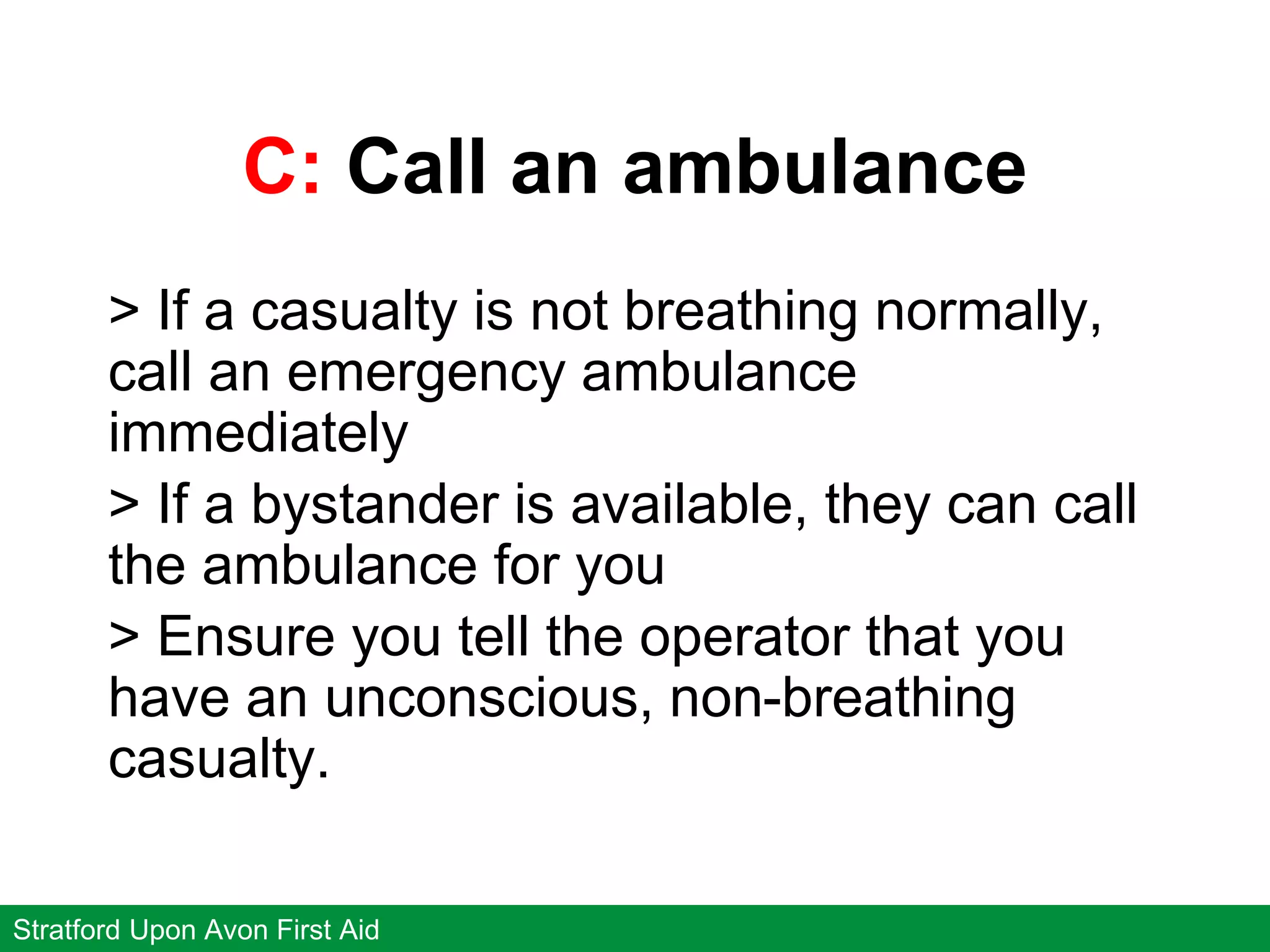 Cardiopulmonary resuscitation (cpr) | PPTX