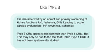 Crs Type Examples cardiorenalsyndrome by Dr Mahmud Hasan-1.pptx