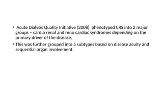Cardiorenal Syndrome.pptxCardiorenal Syndrome.pptx