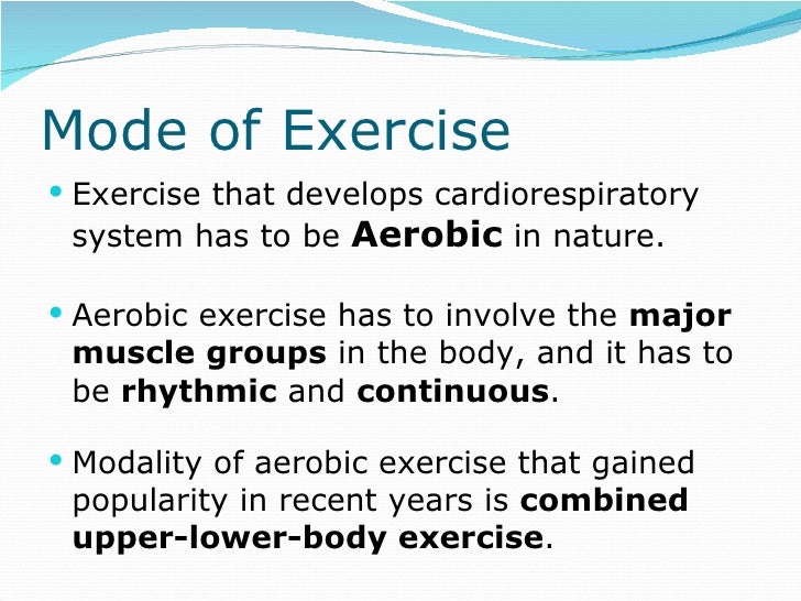 Cardiorespiratory endurance
