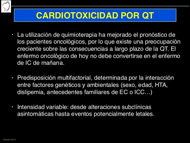 cardiotoxicidad por quimioterapia