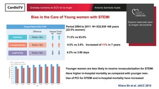 Grandes números en ECV en la mujer
