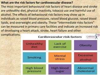 Behavior Risk Cvd Stress and social support vs Cardio-Vascular Disorders | PPT