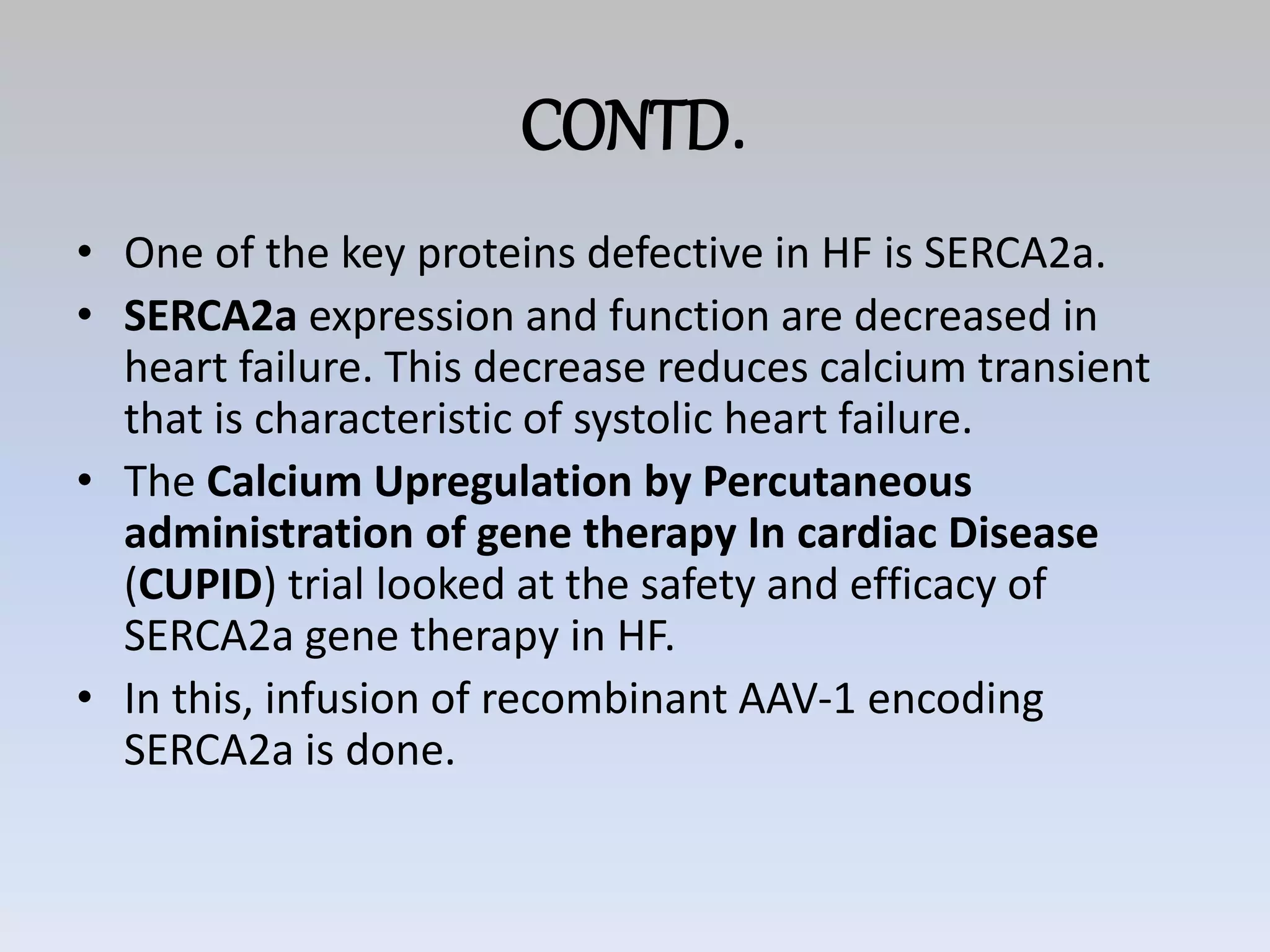 GENE THERAPY FOR CARDIOVASCULAR DISEASES | PPTX