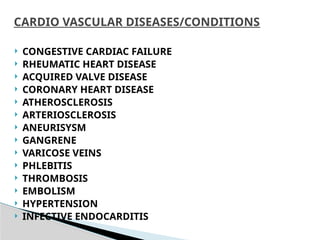CARDIOVASCULAR DISORDERS-2-1.pptx notes for medics | PPTX