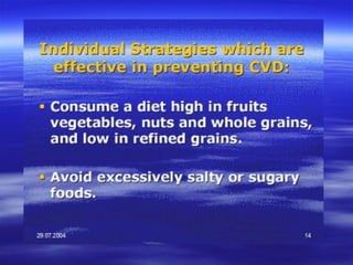 Cardiovascular disorders epidemiology