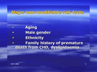 Cardiovascular disorders epidemiology