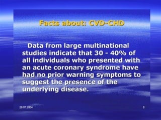 Cardiovascular disorders epidemiology