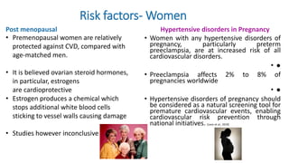 Cardiovascular disease in women's health | PPTX