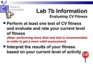 Cardiovascular endurance