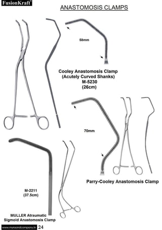 Cardio vascular surgical instruments | PDF