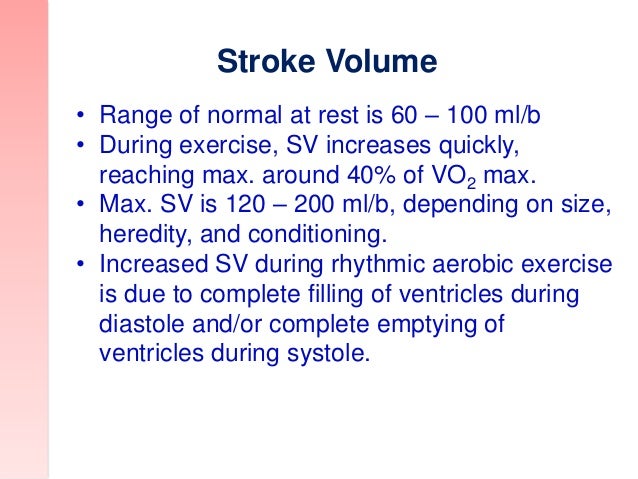 Normal Sv Normal Stroke Volume By Echo – Echocardiogram Normal Values Chart – PJHE