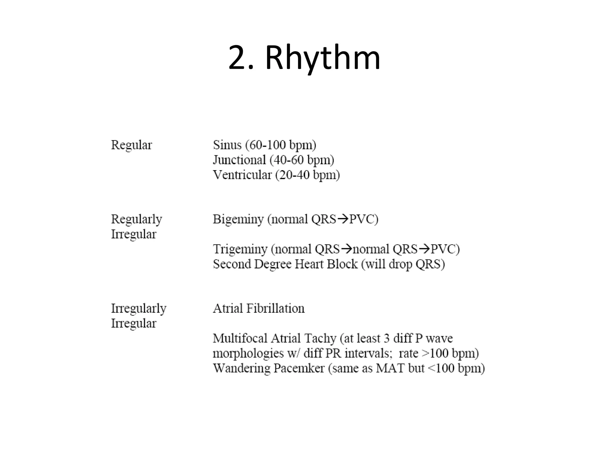 2. Rhythm
 