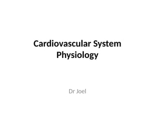 Comprehensive Physiology of the Cardiovascular System and Cardiac ...