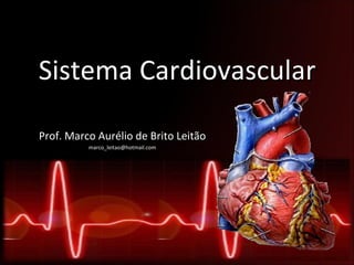 Sistema Cardiovascular

Prof. Marco Aurélio de Brito Leitão
          marco_leitao@hotmail.com
 