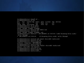 montaje y desmontaje