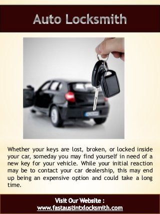 Car Door Unlock Service Near Me