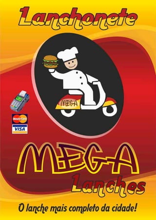 Cardápio Mega Lanches - WEB