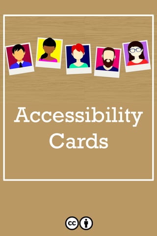 Accessibility
Cards
 