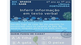 CARDS - DESCRITORES SAEB E SPAECE - 9º ANO.pptx