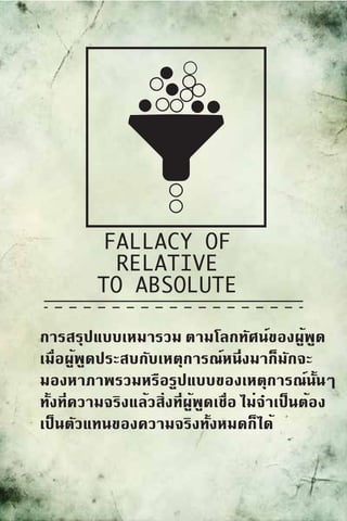 Cards of Logical fallacies | PDF
