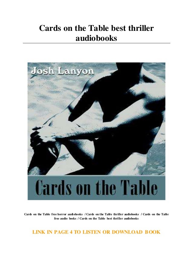 Cards on the Table best thriller audiobooks