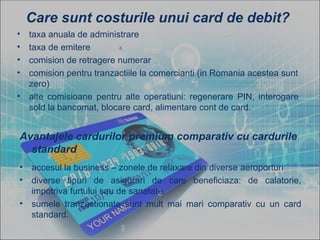Carduri de debit | PPT