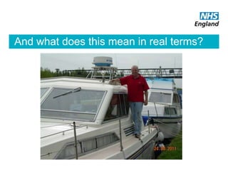 And what does this mean in real terms?
 