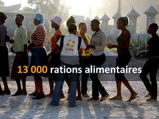 13 000  rations alimentaires 