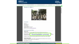 Downloadable summary
 