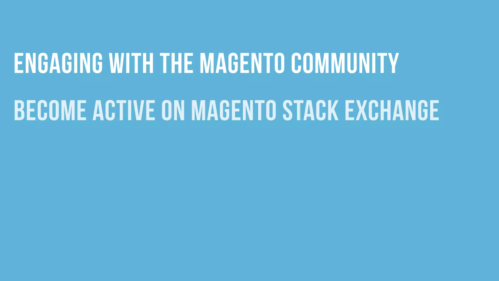 The Care and Feeding of Magento Developers
