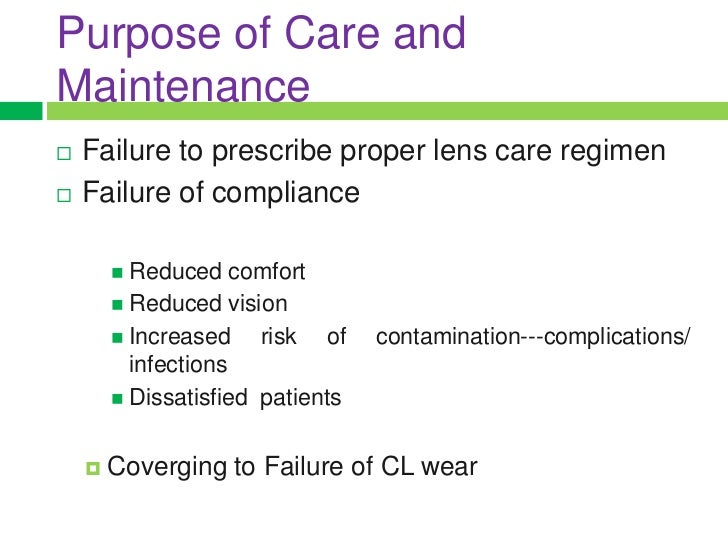 soft maintenance