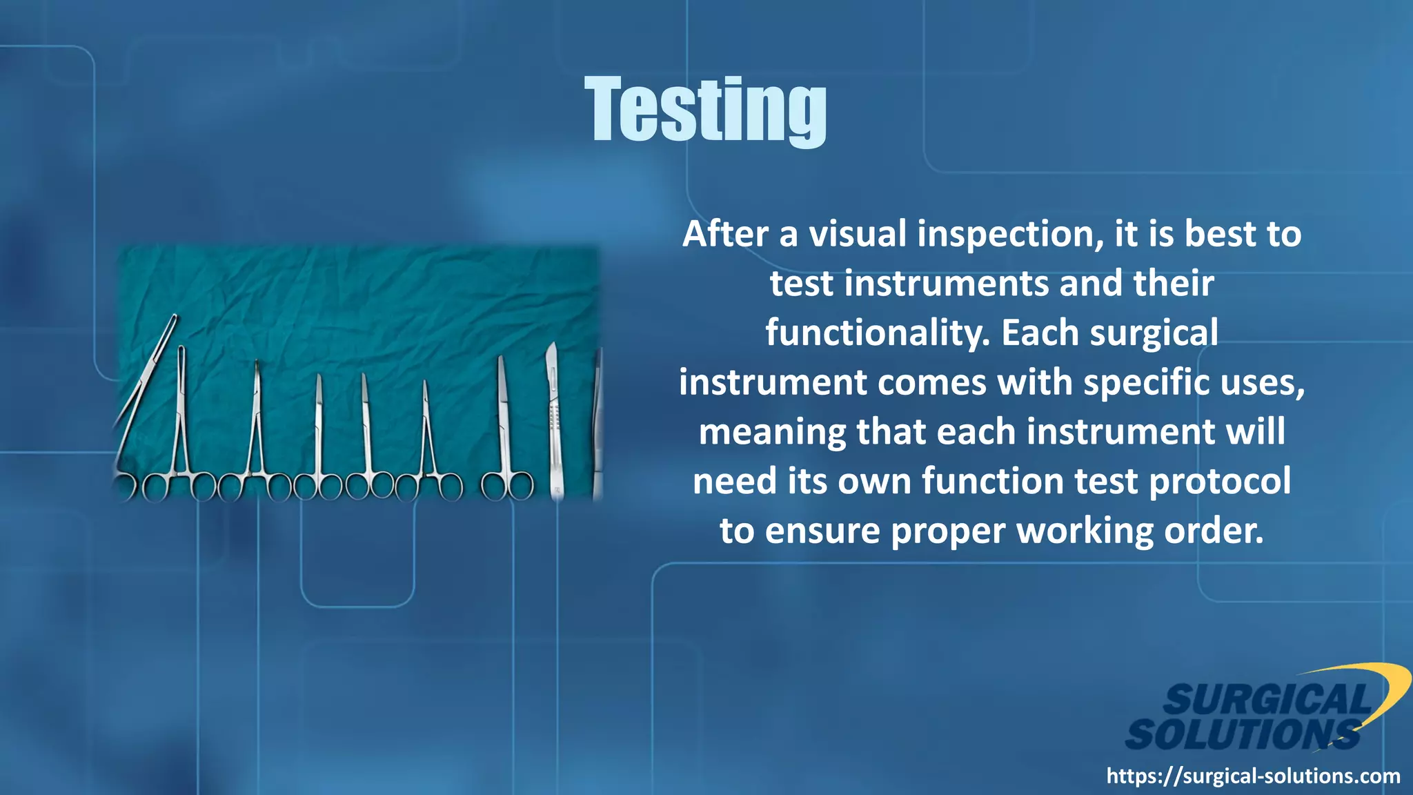 Care and Maintenance of Surgical Instruments | PDF