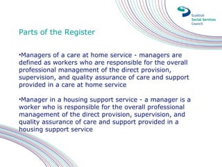 Registration information session for housing support and care at home services