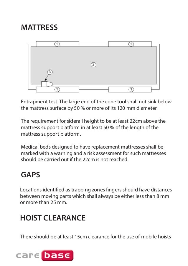 Carebase free bed standard guide BS EN 60601252