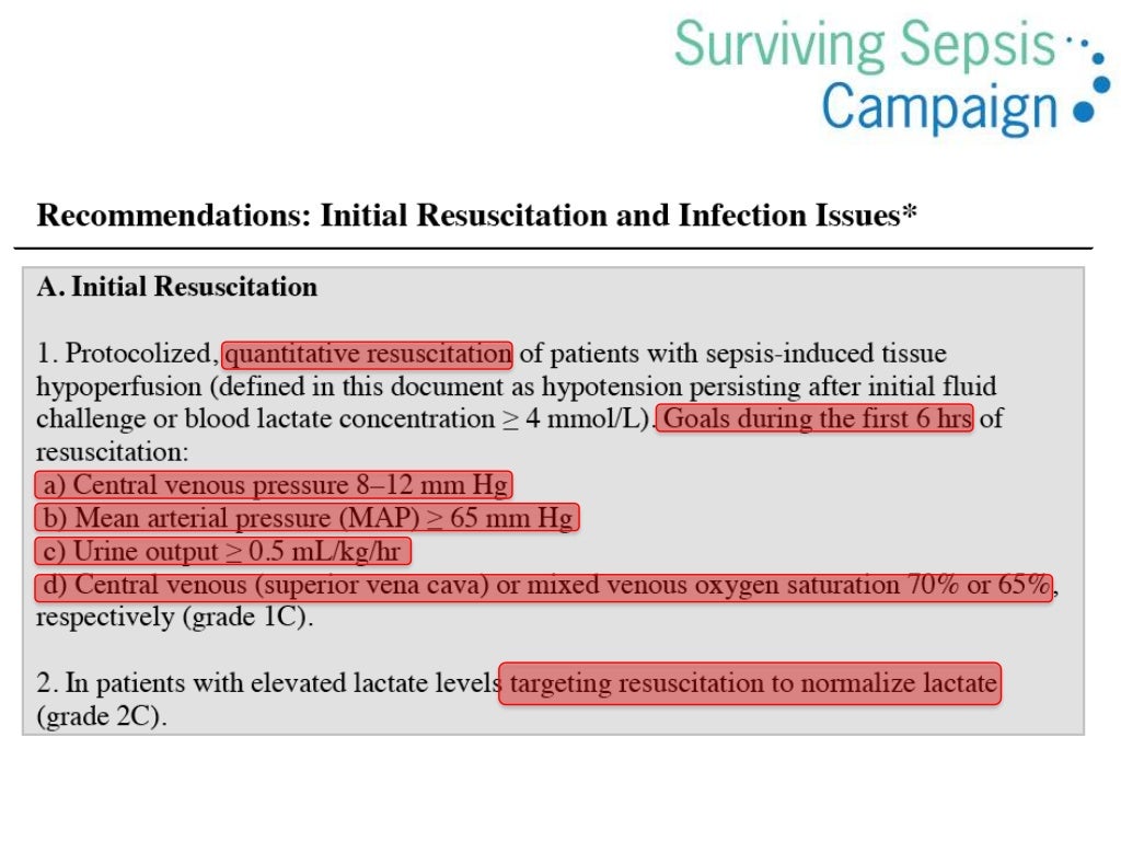 Care Bundles in Sepsis