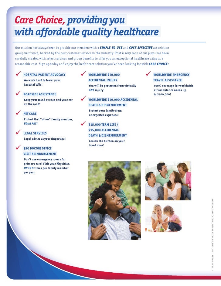 Care Choice App & Brochure